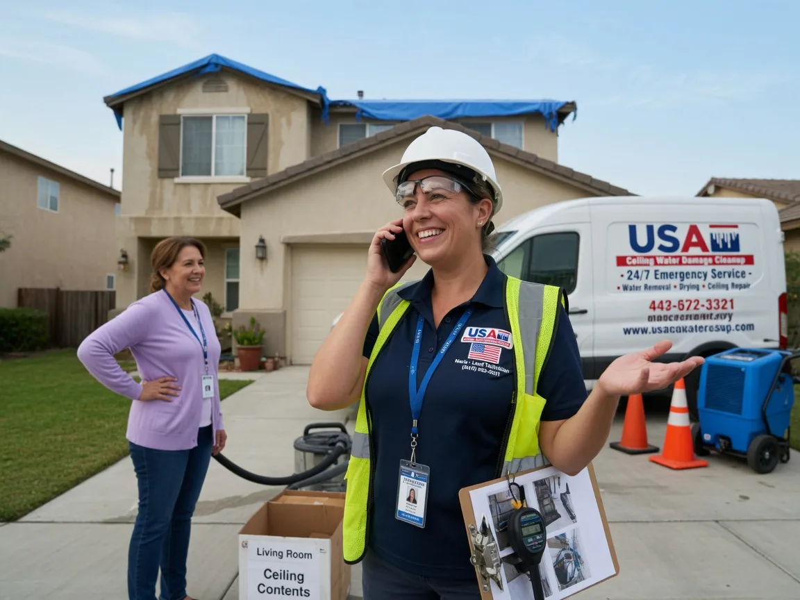 Ceiling Water Damage Restoration Denison, TX FAQs
